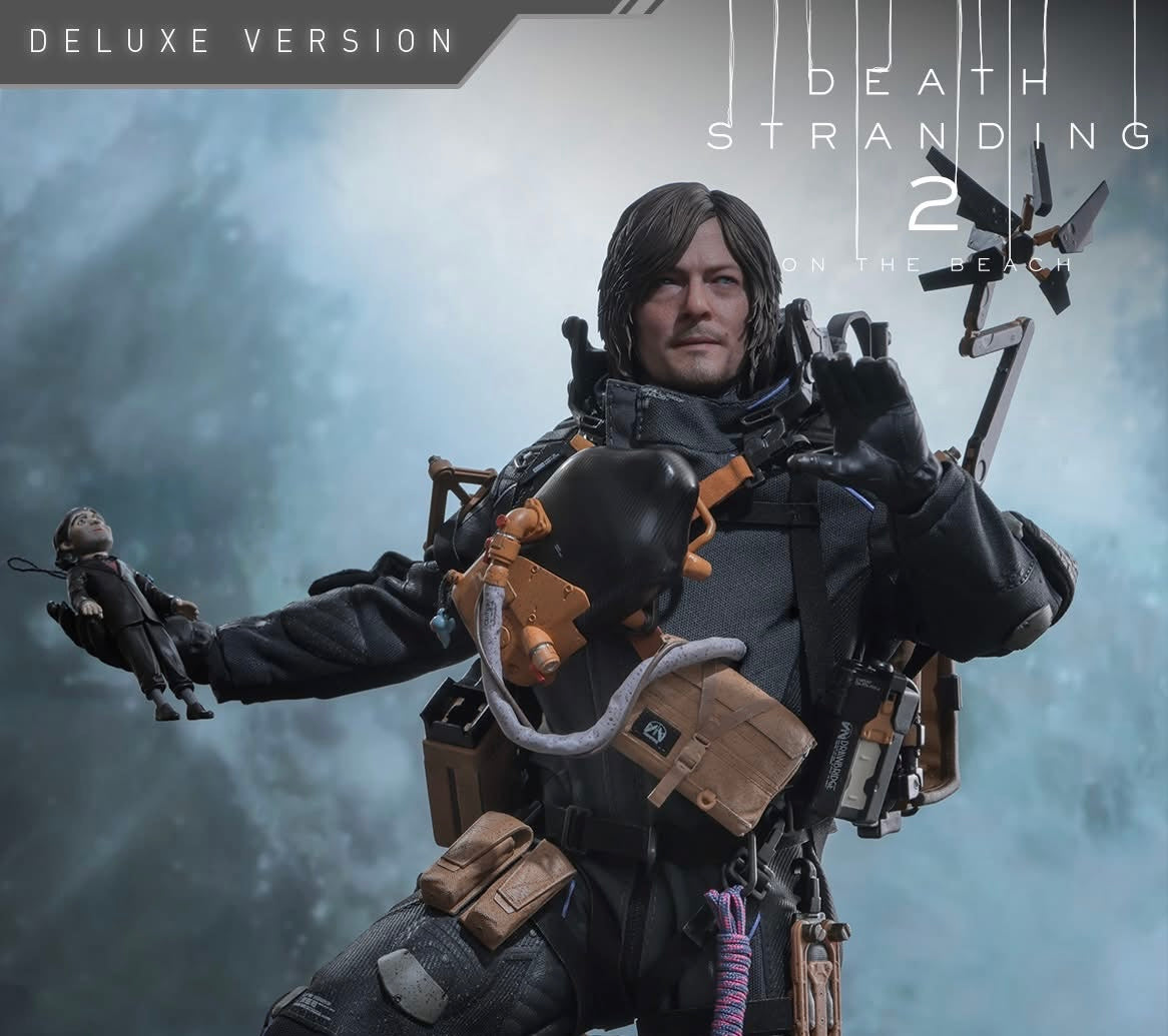 Pre-Order Hot Toys VGM76 Death Stranding 2: On the Beach - 1/6th scale Sam Collectible Figure (Deluxe Version)