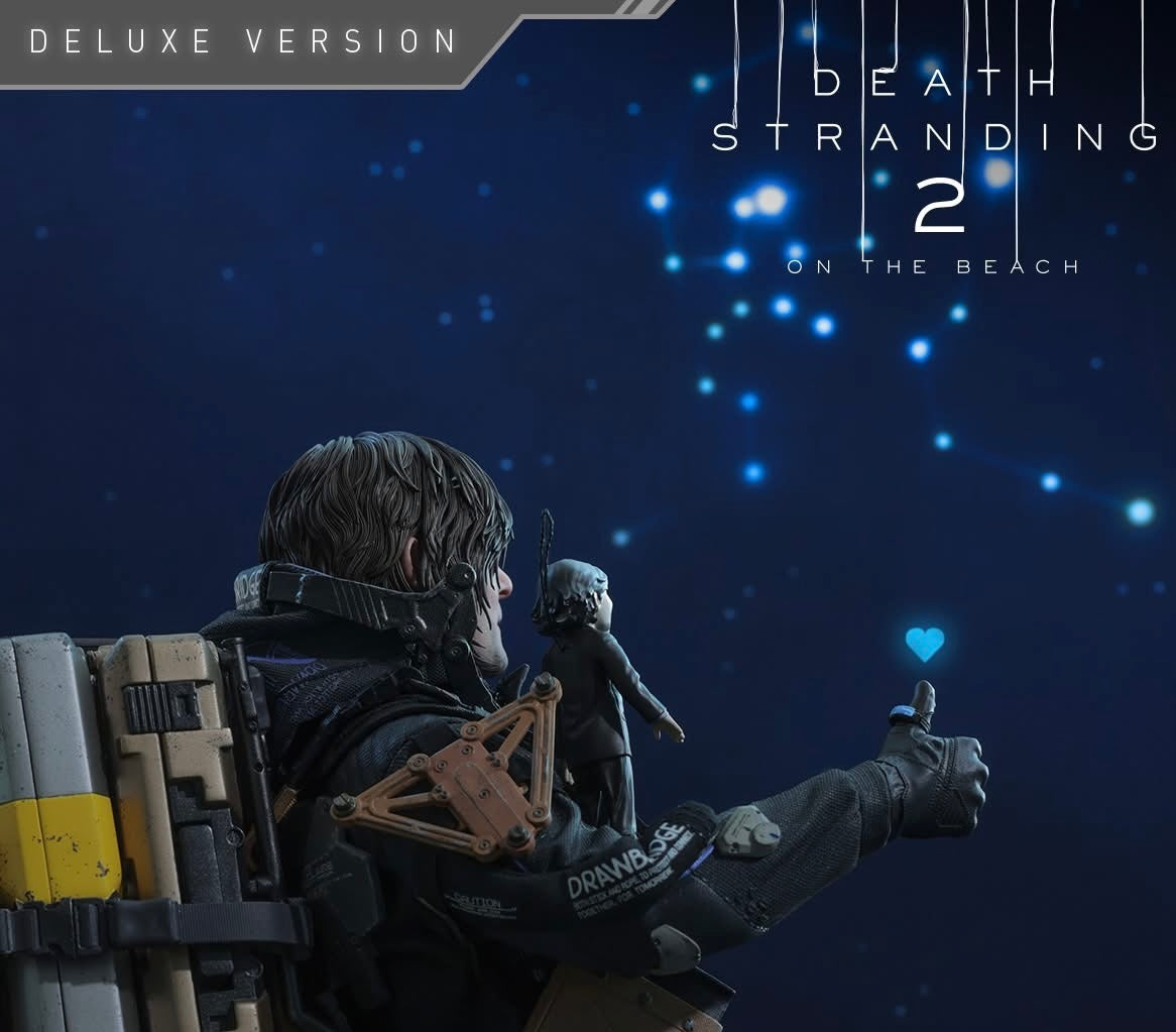 Pre-Order Hot Toys VGM76 Death Stranding 2: On the Beach - 1/6th scale Sam Collectible Figure (Deluxe Version)