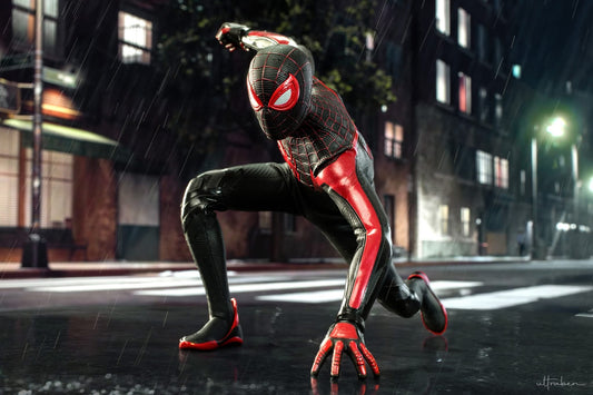 Hot Toys VGM55 Marvel's Spider-Man 2 - 1/6th scale Miles Morales (Upgraded Suit) Collectible Figure Exclusive