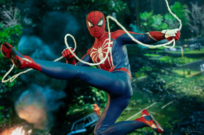 Hot Toys VGM54 Marvel's Spider-Man 2 - 1/6th scale Peter Parker (Advanced Suit 2.0) Collectible Figure