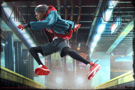 Hot Toys MMS567 Spider-Man: Into the Spider-Verse - 1/6th scale Miles Morales Collectible Figure