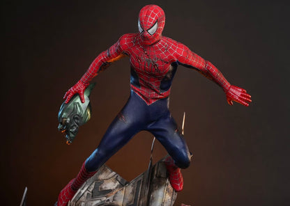 Pre-Order Hot Toys MMS859 Spider-Man - 1/6th scale Spider-Man (Battle Damaged Version) Collectible Figure