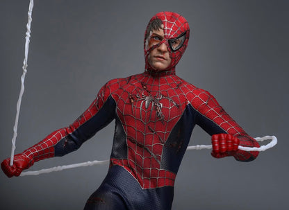 Pre-Order Hot Toys MMS859 Spider-Man - 1/6th scale Spider-Man (Battle Damaged Version) Collectible Figure