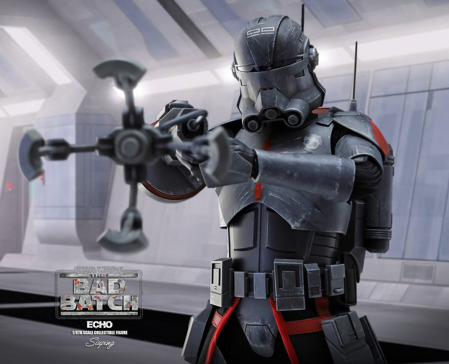 Hot Toys TMS042 Star Wars: The Bad Batch - 1/6th scale Echo Collectible Figure