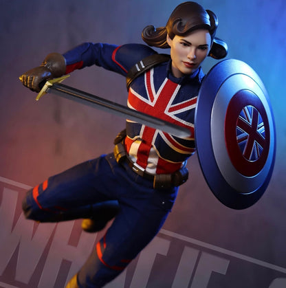 Hot Toys - TMS059 - What If...? - 1/6th scale Captain Carter Collectible Figure