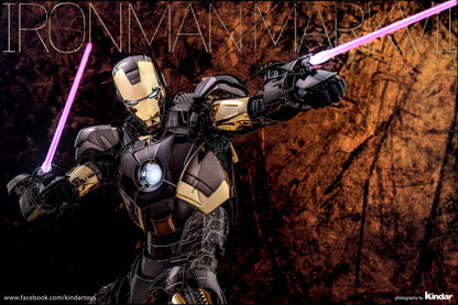 Hot Toys MMS741D61 The Avengers - 1/6th scale Iron Man Mark VII (Black & Gold Version) Collectible Figure Hot Toys Exclusive