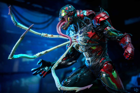 Hot Toys AC04B Spider-Man: Maximum Venom - 1/6th scale Venomized Iron Man Collectible Figure (Special Edition)