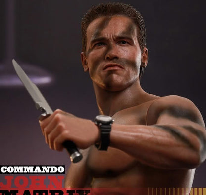Hot Toys MMS276 Commando - 1/6th scale John Matrix Collectible Figure