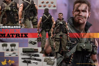 Hot Toys MMS276 Commando - 1/6th scale John Matrix Collectible Figure