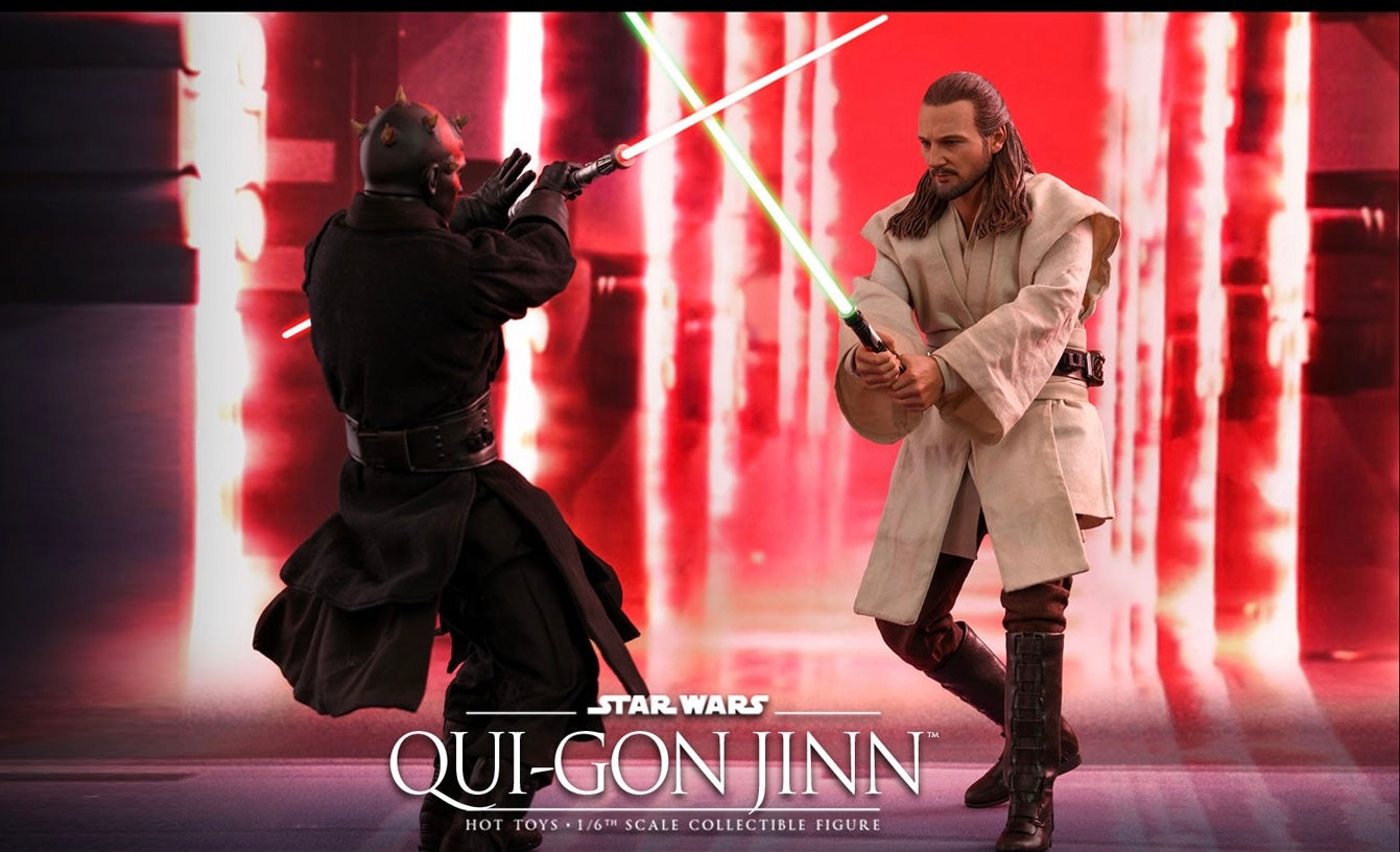 Hot Toys MMS525 Star Wars: Episode I - The Phantom Menace - 1/6th scale Qui-Gon Jinn Collectible Figure