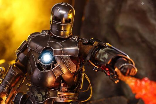 Hot Toys MMS605D40B Iron Man - 1/6th scale Iron Man Mark I Collectible Figure (Special Edition)