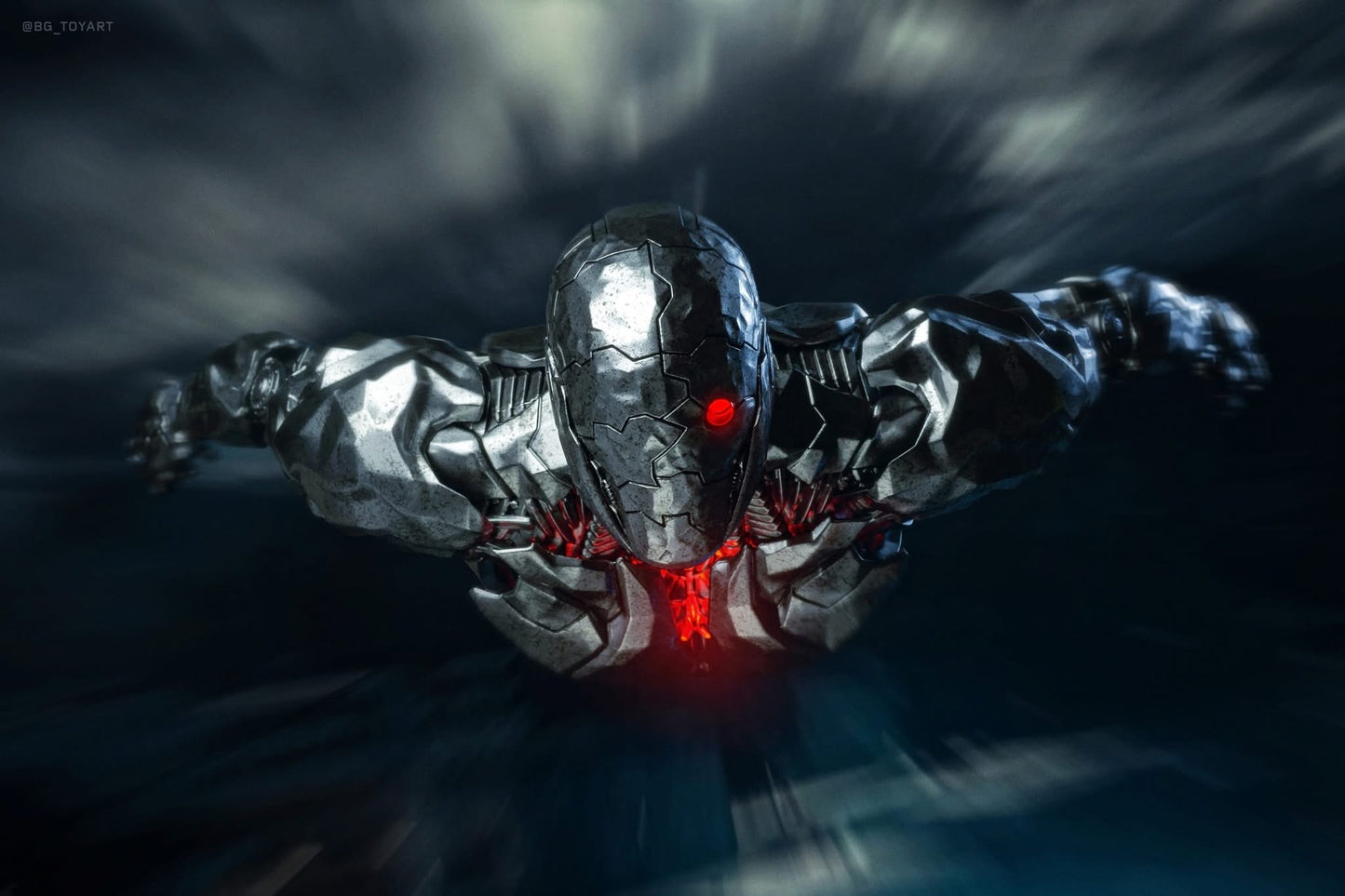 Hot Toys TMS057B Zack Snyder's Justice League - 1/6th scale Cyborg Collectible Figure (Special Edition)