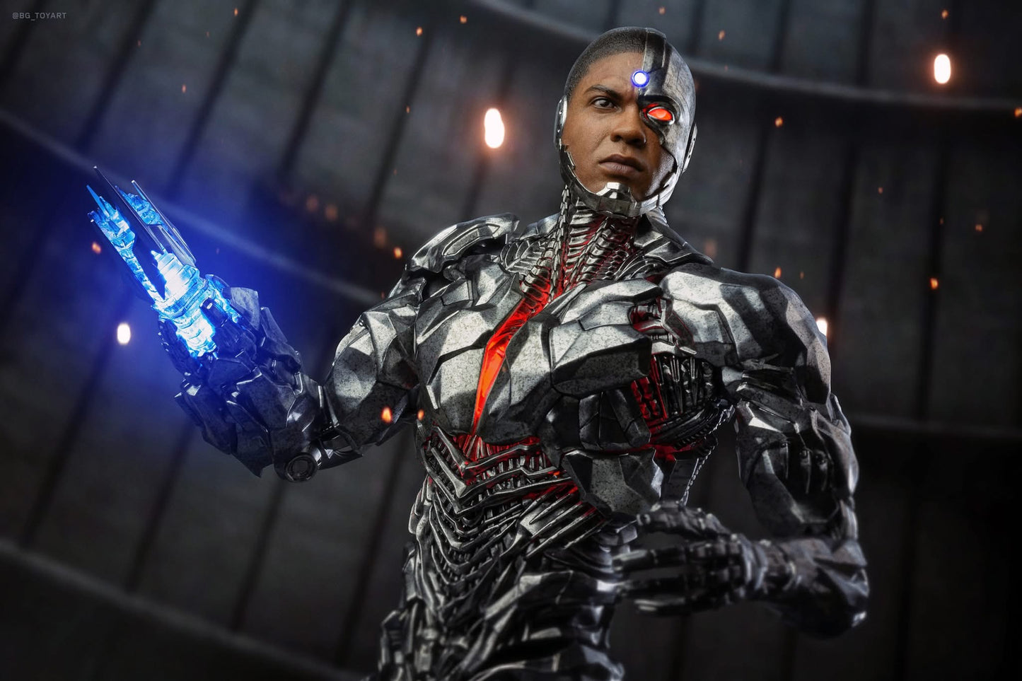 Hot Toys TMS057B Zack Snyder's Justice League - 1/6th scale Cyborg Collectible Figure (Special Edition)