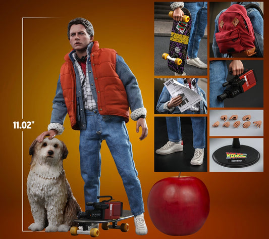 Hot Toys MMS573 Back to the Future - 1/6th scale Marty McFly and Einstein Collectible Set (Exclusive)