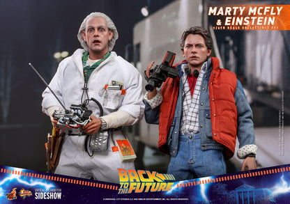 Hot Toys MMS573 Back to the Future - 1/6th scale Marty McFly and Einstein Collectible Set (Exclusive)