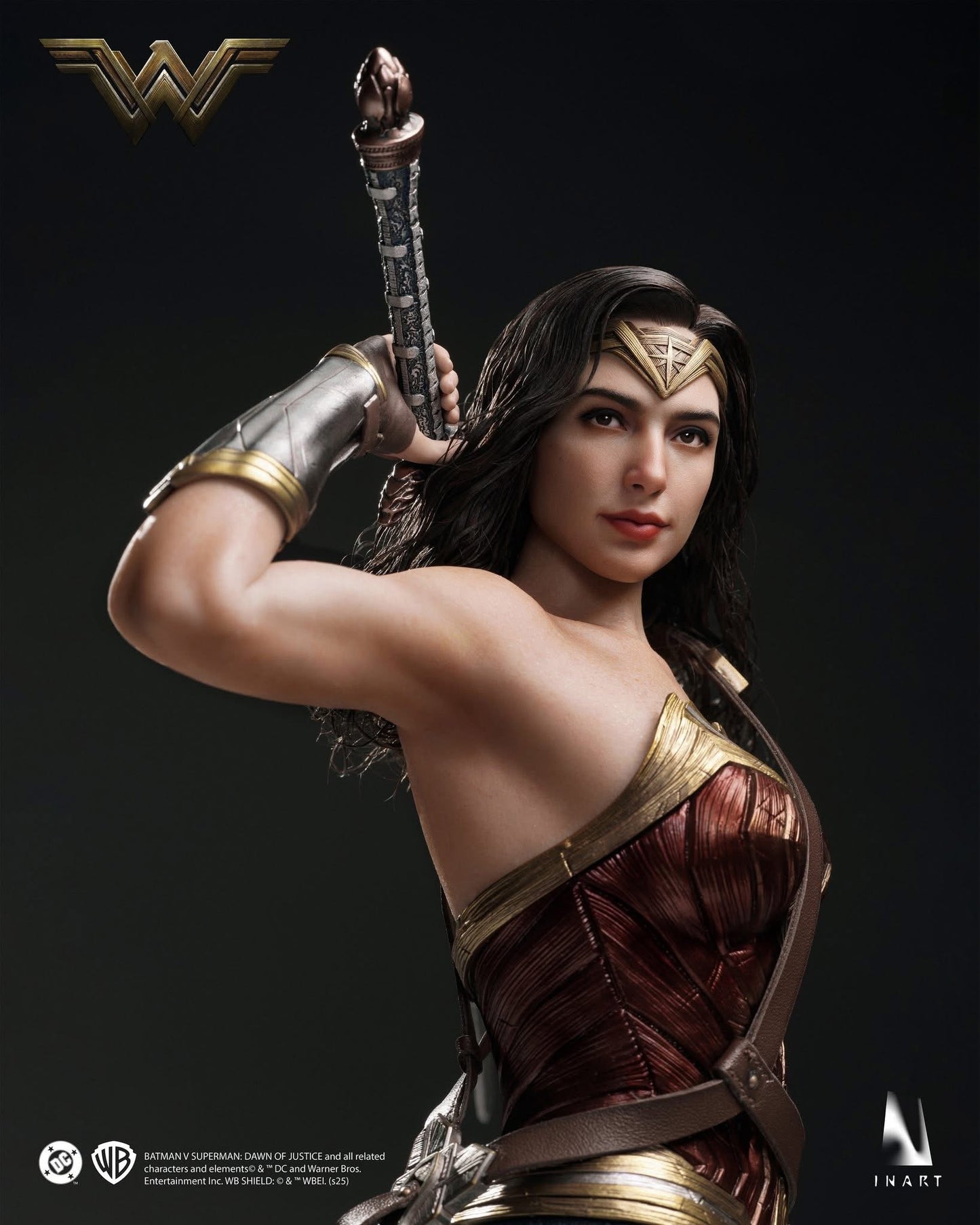INART Batman v Superman: Dawn of Justice - Wonder Woman 1/6 scale Collectible Figure
