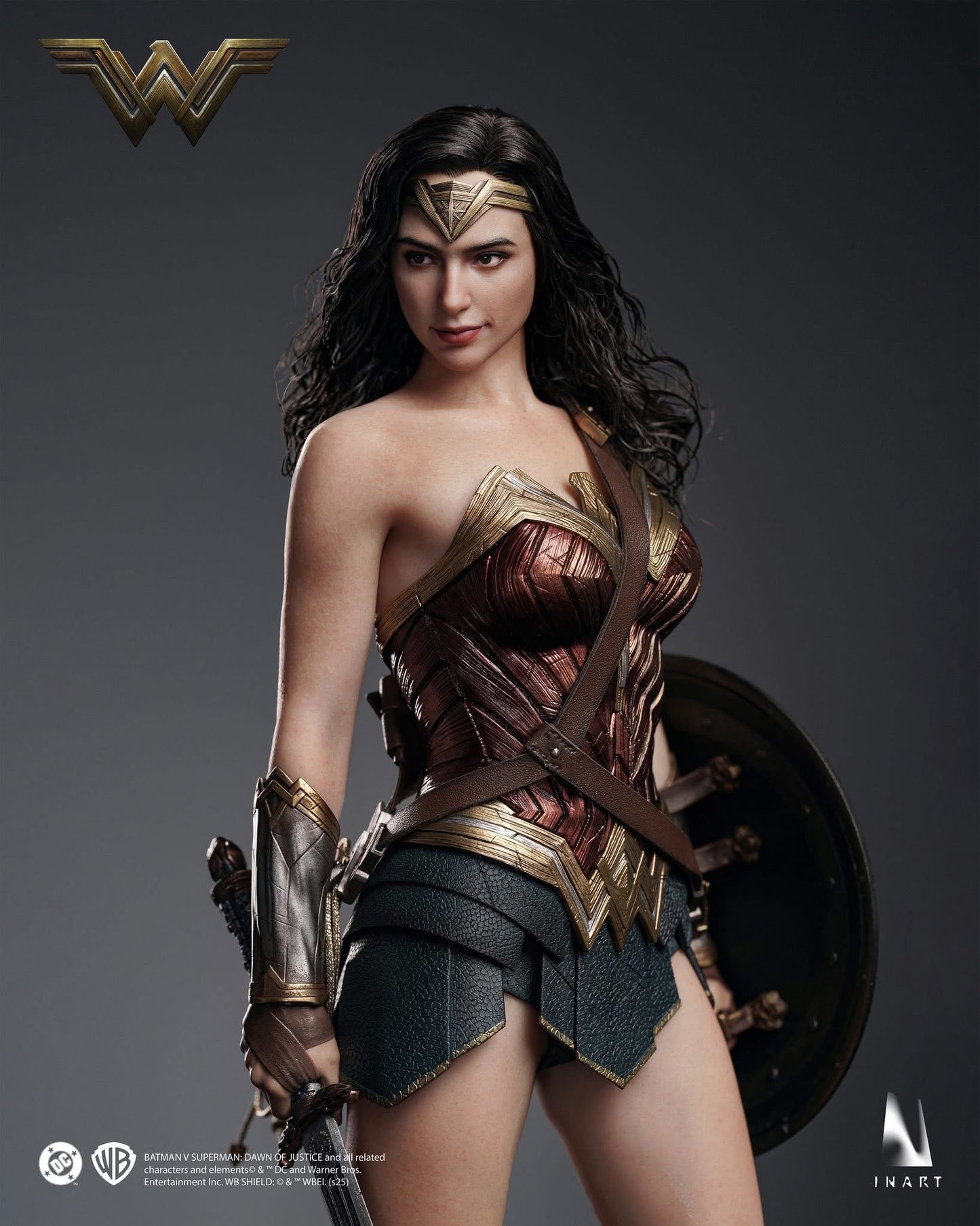 INART Batman v Superman: Dawn of Justice - Wonder Woman 1/6 scale Collectible Figure