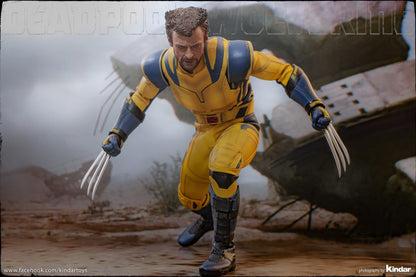 Hot Toys MMS754 Deadpool & Wolverine - 1/6th scale Wolverine Collectible Figure (Deluxe Version)