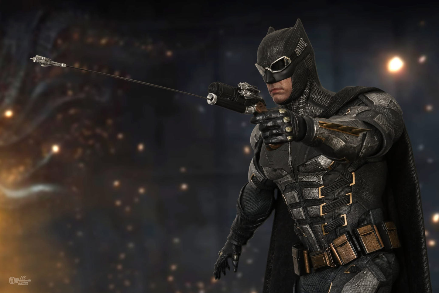 Hot Toys TMS085 Zack Snyder's Justice League - 1/6th scale Batman (Tactical Batsuit Version) Collectible Figure
