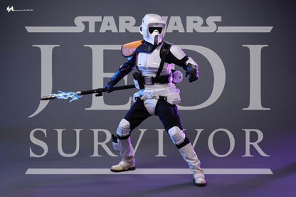 Hot Toys VGM53 Star Wars Jedi Survivor - 1/6th scale Scout Trooper Commander Collectible Figure