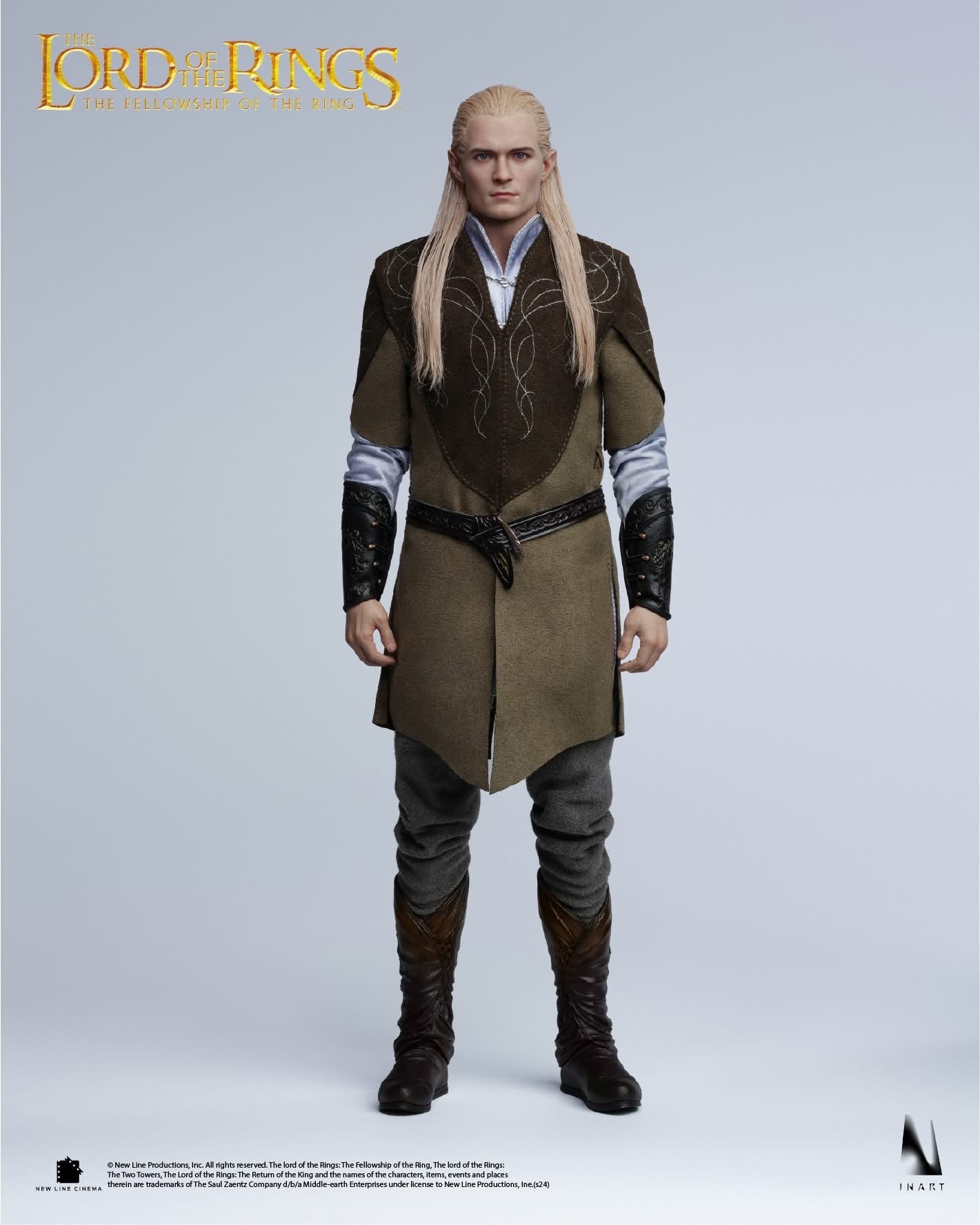 INART The Lord of the Rings: The Fellowship of the Ring - Legolas 1/6 Collectible Figure (Rooted Hair)