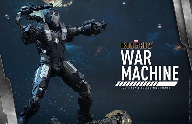 Hot Toys MMS331D13 Iron Man 2: 1/6th scale War Machine Collectible Figure