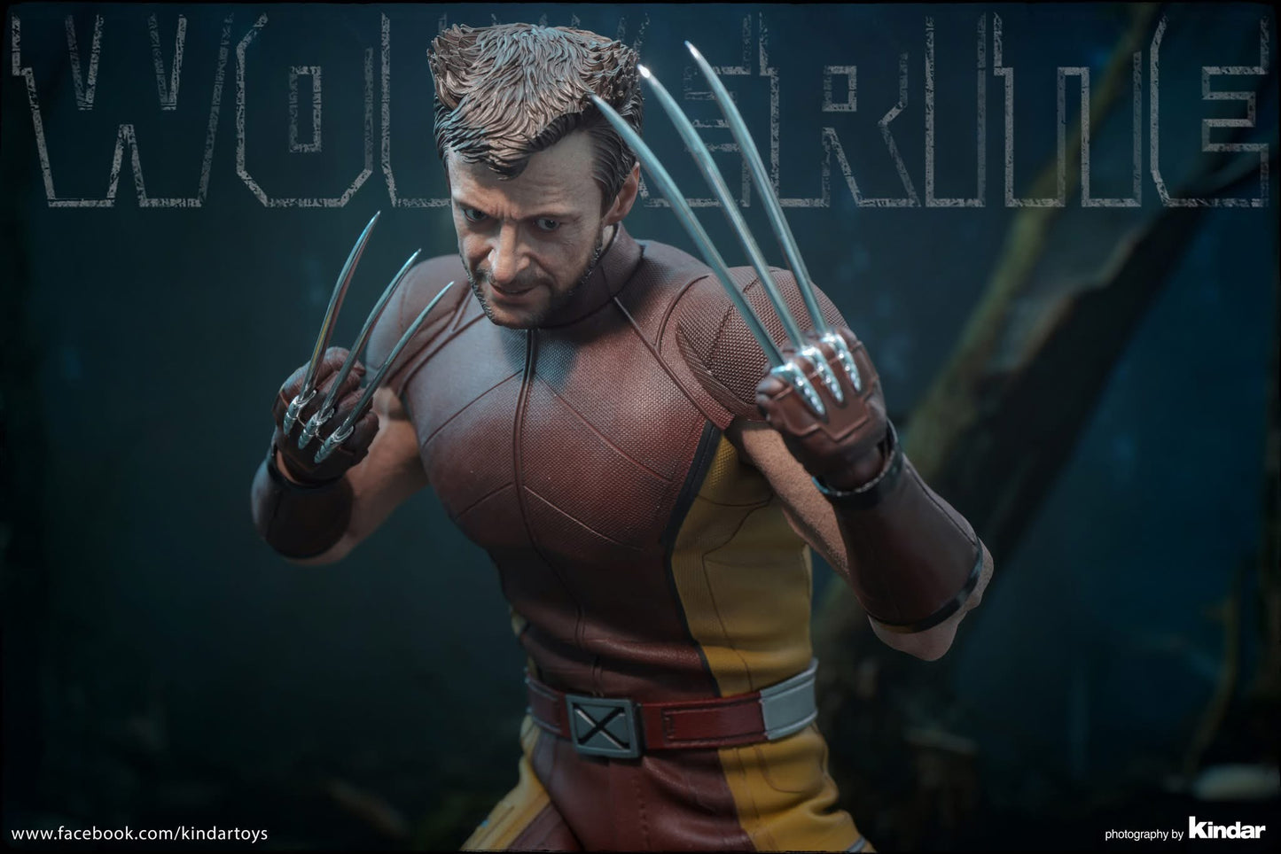 Hot Toys MMS831 Deadpool & Wolverine - 1/6th scale Wolverine (Classic Brown and Tan) Collectible Figure [Hot Toys Exclusive]