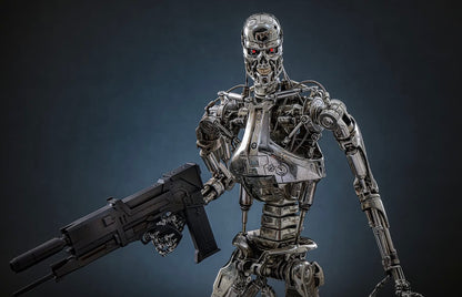 Pre-Order Hot Toys MMS840D77 Terminator 2: Judgment Day - 1/6th scale Endoskeleton (Battle Damaged Version) Collectible Figure