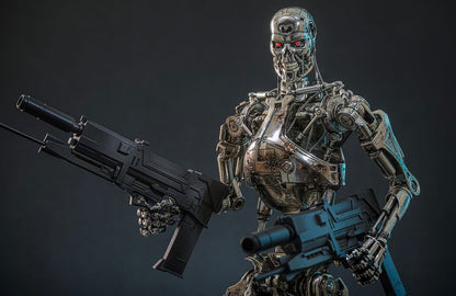 Pre-Order Hot Toys MMS840D77 Terminator 2: Judgment Day - 1/6th scale Endoskeleton (Battle Damaged Version) Collectible Figure
