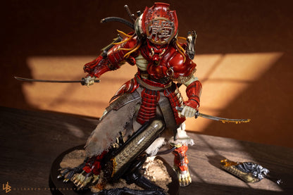 Hot Toys AC06B Alien vs. Predator - 1/6th scale Akaoni Samurai Predator Collectible Figure (Special Edition)