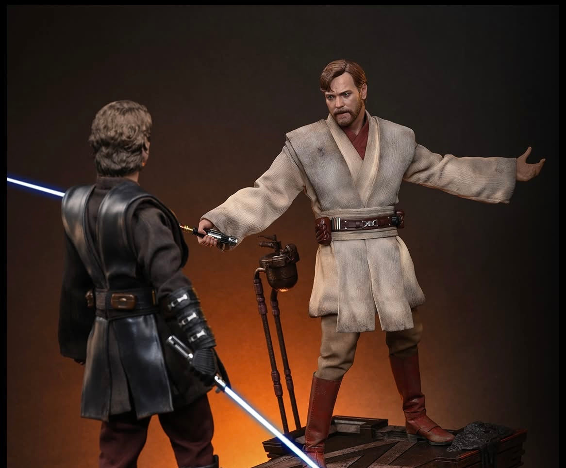 Pre-Order Hot Toys MMS843 - Star Wars: Revenge of the Sith - 1/6th scale Obi-Wan Kenobi (Mustafar) Collectible Figure