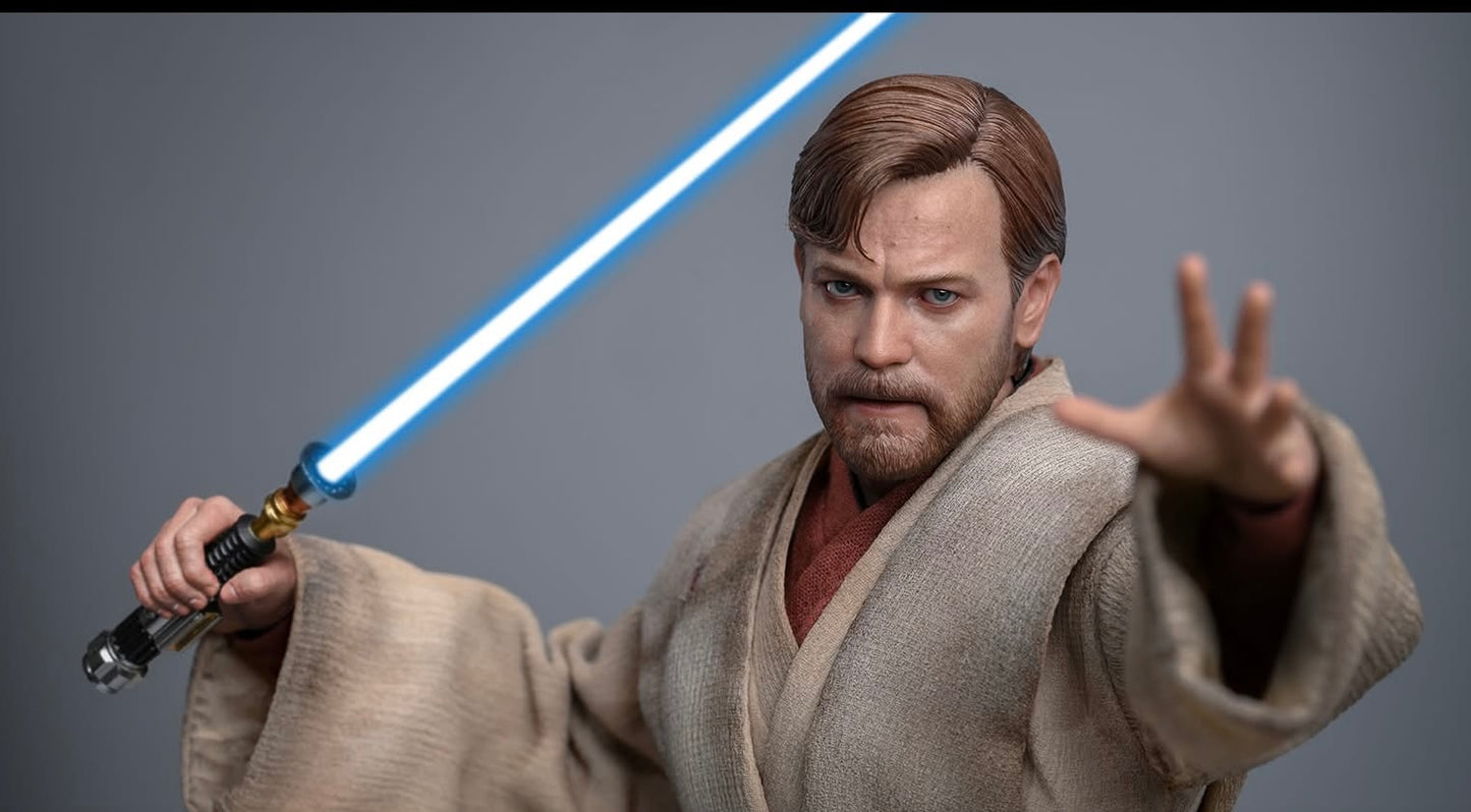 Pre-Order Hot Toys MMS843 - Star Wars: Revenge of the Sith - 1/6th scale Obi-Wan Kenobi (Mustafar) Collectible Figure