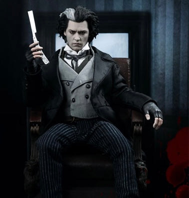 Hot Toys MMS149 The Demon Barber of Fleet Street - 1/6th scale Sweeney Todd Collectible Figure