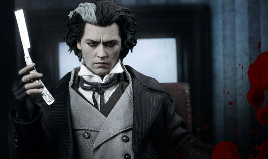 Hot Toys MMS149 The Demon Barber of Fleet Street - 1/6th scale Sweeney Todd Collectible Figure