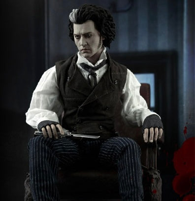 Hot Toys MMS149 The Demon Barber of Fleet Street - 1/6th scale Sweeney Todd Collectible Figure
