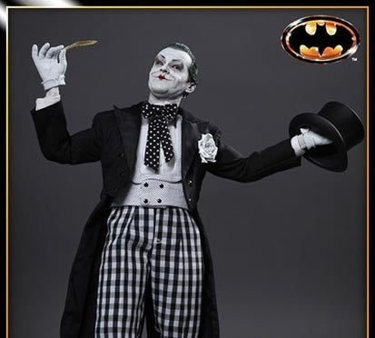 Hot Toys DX14 Batman 1989 - 1/6th scale The Joker (Mime Version) Collectible Figure