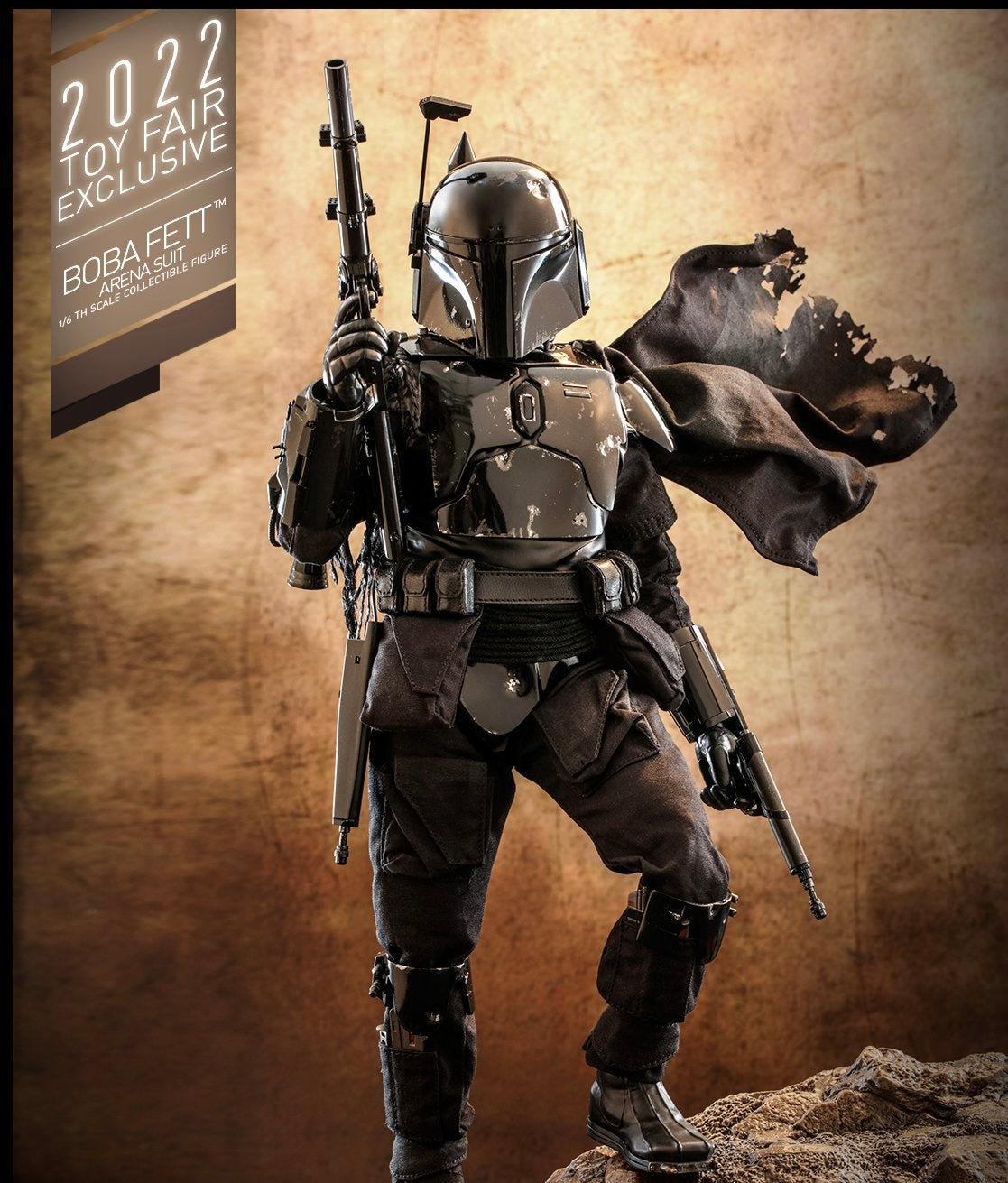 Hot Toys CMS011 Star Wars - 1/6th scale Boba Fett (Arena Suit) Collectible Figure [Toy Fair exclusive]