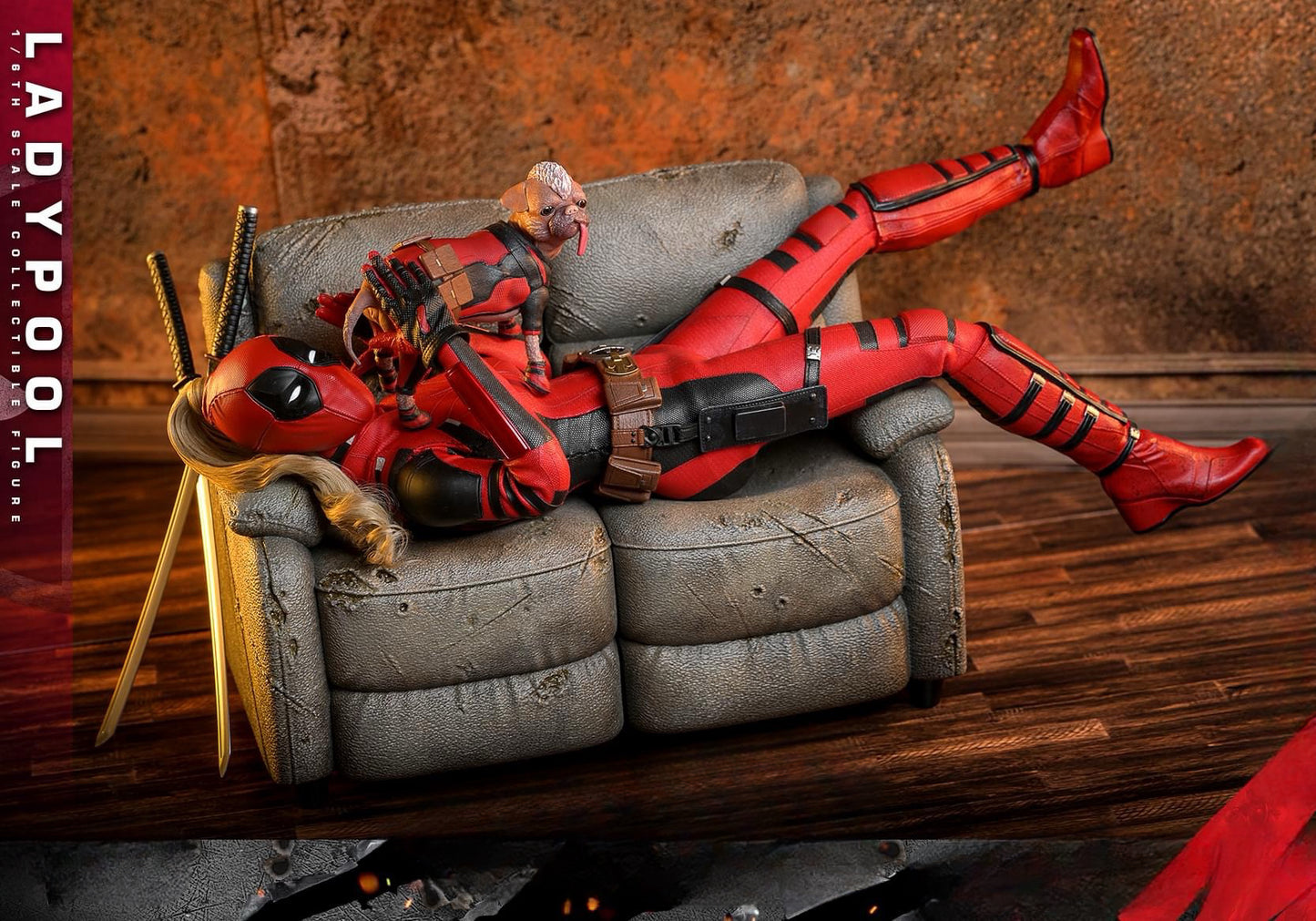 Hot Toys MMS747 Deadpool & Wolverine - 1/6th scale Ladypool Collectible Figure