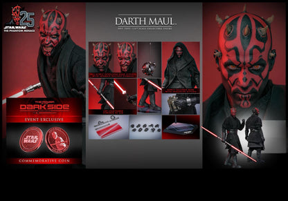 Pre-Order Hot Toys MMS748B Star Wars Episode I: The Phantom Menace - 1/6 scale Darth Maul Collectible Figure (Special Edition)