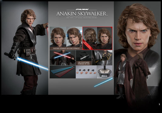 Pre-Order Hot Toys DX34AE Star Wars Episode III: Revenge of the Sith - 1/6th scale Anakin Skywalker Collectible Figure (Artisan Edition)