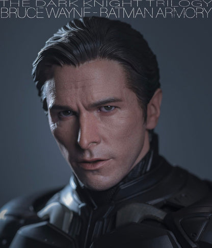 Hot Toys MMS750 The Dark Knight - 1/6th scale Batman Armory with Bruce Wayne (2.0) Collectible Set