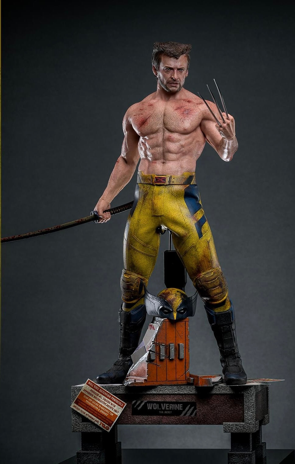 Pre-Order Hot Toys MMS756 Deadpool & Wolverine - 1/6th scale Wolverine (Jacket Version) Collectible Figure