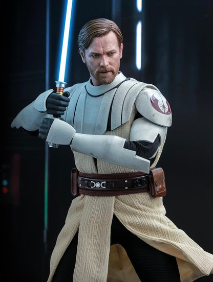 Hot Toys TMS095 Star Wars: The Clone Wars - 1/6th scale Obi-Wan Kenobi Collectible Figure