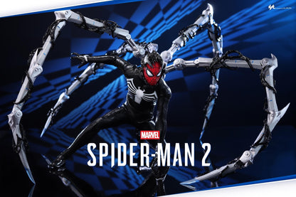 Hot Toys VGM56B Marvel's Spider-Man 2- 1/6th scale Peter Parker (Black Suit) Collectible Figure (Special Edition)