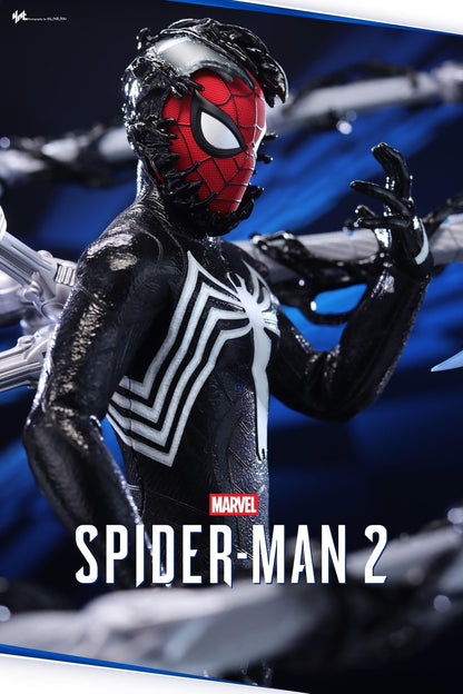 Hot Toys VGM56B Marvel's Spider-Man 2- 1/6th scale Peter Parker (Black Suit) Collectible Figure (Special Edition)