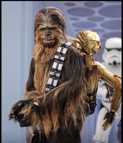 Pre-Order Hot Toys MMS766 Star Wars: Episode V The Empire Strikes Back - 1/6th scale Chewbacca with Disassembled C-3PO Collectible Figure