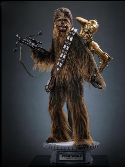 Pre-Order Hot Toys MMS766 Star Wars: Episode V The Empire Strikes Back - 1/6th scale Chewbacca with Disassembled C-3PO Collectible Figure