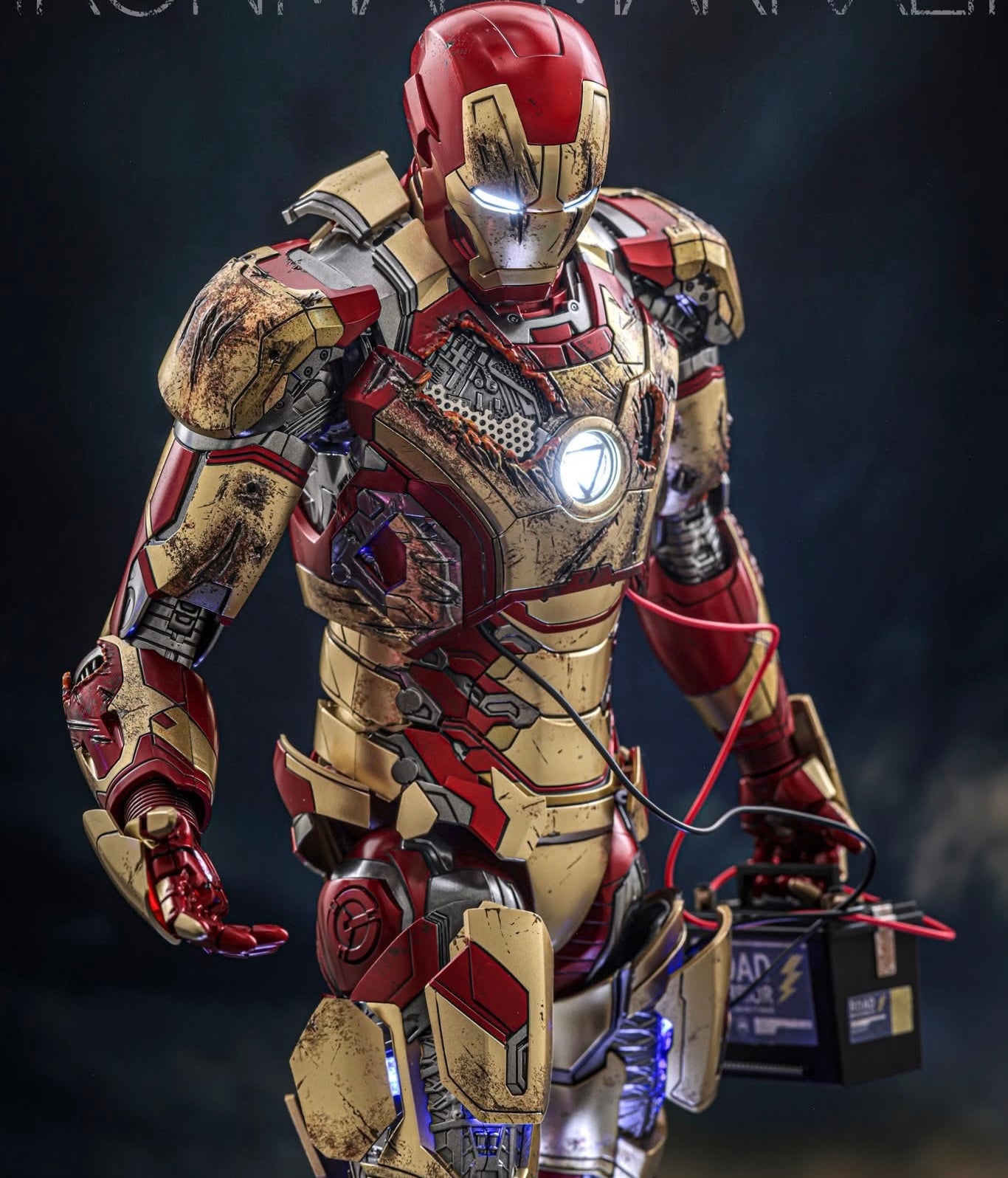 Hot Toys MMS759D66B Iron Man 3 - 1/6th scale Iron Man Mark XLII Collectible Figure (Deluxe Version) (Special Edition)