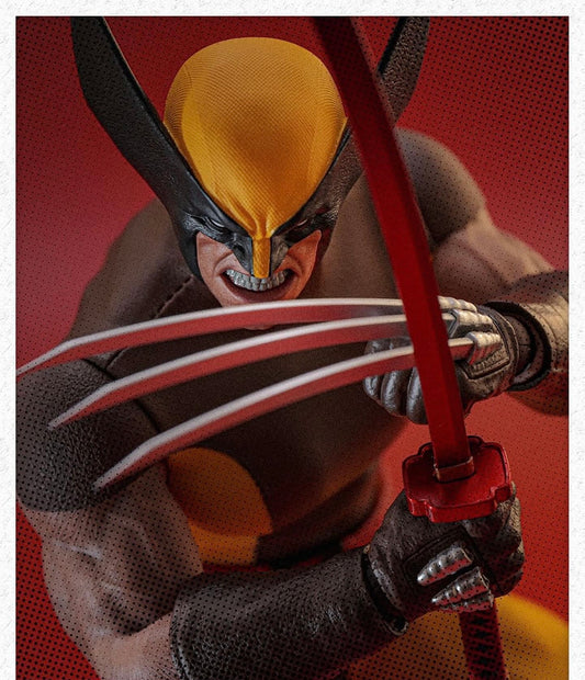 Hot Toys HS03 HONO STUDIO - X-Men Wolverine (Brown Suit) Action Figure Exclusive