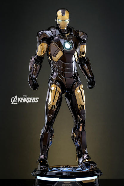 Hot Toys MMS741D61 The Avengers - 1/6th scale Iron Man Mark VII (Black & Gold Version) Collectible Figure Hot Toys Exclusive